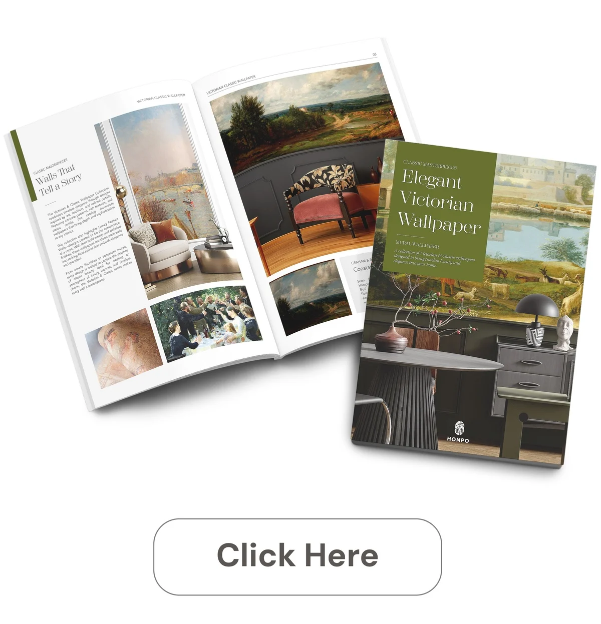 Find more inspiration about Elegant Victorian design wallpaper here!